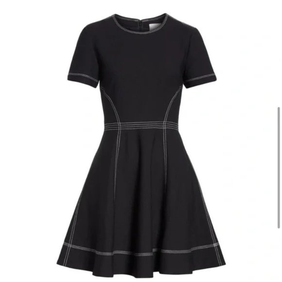cinq à sept Bryce Contrast Stitch Minidress (NWT) - Picture 5 of 8
